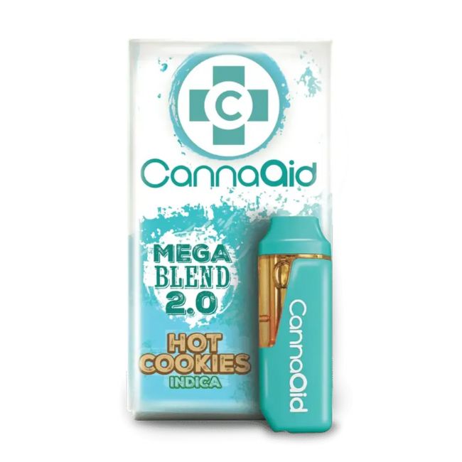 CANNAAID MEGA BLEND 2.0 D8 + D9 + THCV + THCP 2GM DISPO 5CT/ BOX