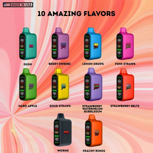 CLOUD KING 5% DISPOSABLE (160ML) 20K PUFFS 10CT/ BOX (MADE IN USA)