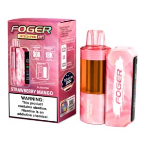FOGER SWITCH PRO KIT 5% DISPOSABLE (95ML) 30K PUFFS 5CT/ BOX (TEXAS COMPLIANT) FOGER SWITCH PRO KIT 5% DISPOSABLE (95ML) 30K PUFFS 5CT/ BOX (TEXAS COMPLIANT)
