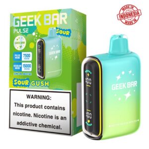 GEEKB15KDITC001 GEEK BAR PULSE 5% DISPOSABLE (80ML) 15K PUFFS (TEXAS COMPLIANT) 5CT/ BOX