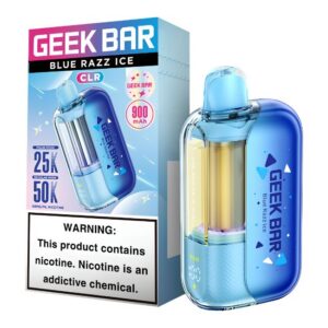 GEEK BAR CLR 5% DISPOSABLE (85ML) 50K PUFFS 5CT/ BOX (TEXAS COMPLIANT)