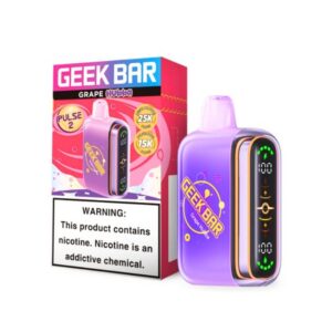 GEEK BAR PULSE 2 5% DISPOSABLE (80ML) 25K PUFFS (TEXAS COMPLIANT) 5CT/ BOX