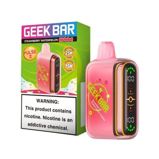 GEEK BAR PULSE 2 5% DISPOSABLE (80ML) 25K PUFFS (TEXAS COMPLIANT) 5CT/ BOX