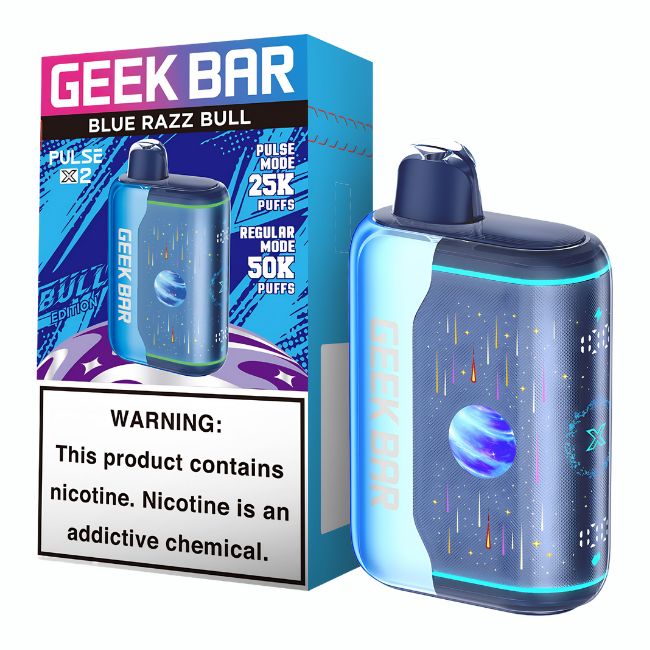 GEEK BAR PULSE X2 5% DISPOSABLE (90ML) 50K PUFFS 5CT/ BOX