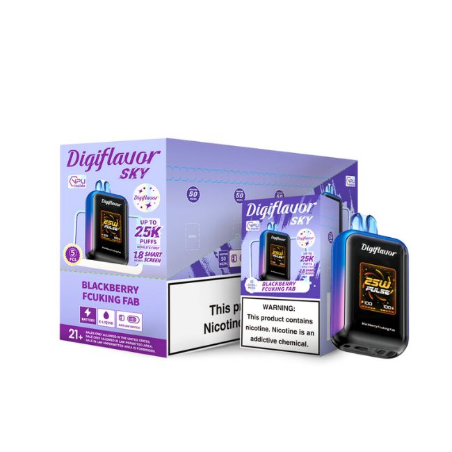 DIGIFLAVOR SKY BY GEEKBAR 5% DISPOSABLE (80ML) TRIPLE MODE 25K PUFFS 5CT/ BOX