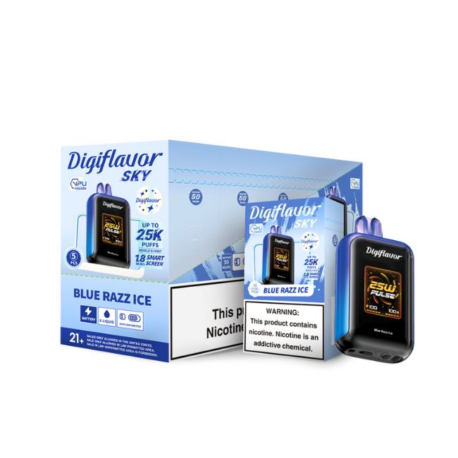 DIGIFLAVOR SKY BY GEEKBAR 5% DISPOSABLE (80ML) TRIPLE MODE 25K PUFFS 5CT/ BOX