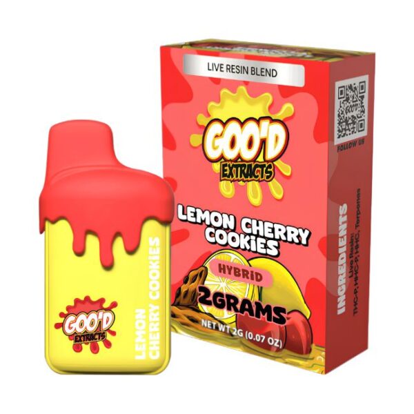 GOO'D EXTRACTS LIVE RESIN BLEND THCP+HHCP+HHC+2GM DISPO 5CT/ BOX
