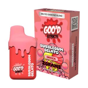 GOO'D EXTRACTS MELTED DIAMOND BLEND THCA+THCP+HHC+HHCP 2GM DISPO 5CT/ BOX