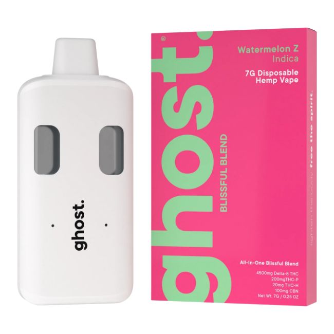 GHOST BLISSFUL BLEND THCA + THCP + HHCP + 7GM DISPO 5CT/ BOX