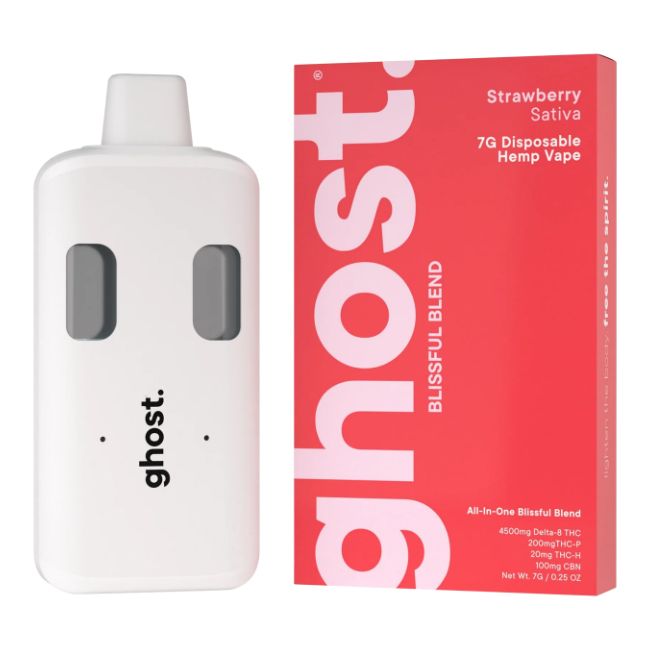 GHOST BLISSFUL BLEND THCA + THCP + HHCP + 7GM DISPO 5CT/ BOX