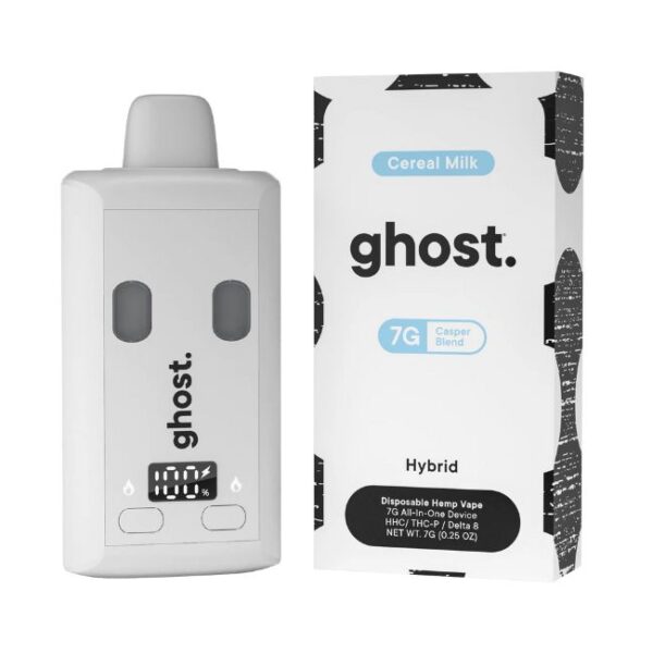 GHOST CASPER BLEND D8 + THCP 7GM DISPO 5CT/ BOX
