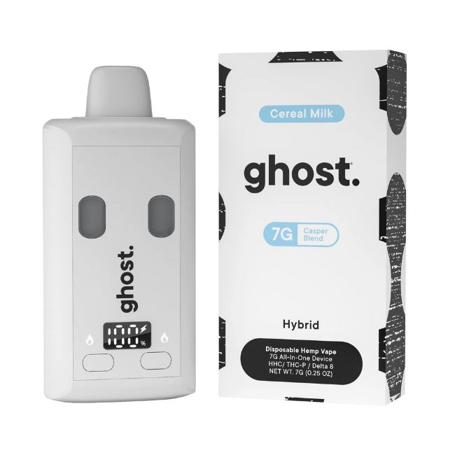 GHOST CASPER BLEND D8 + THCP 7GM DISPO 5CT/ BOX