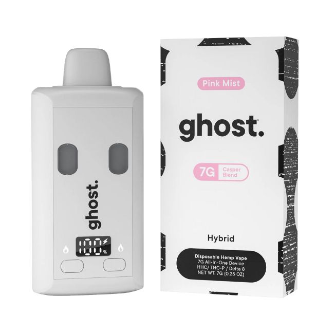 GHOST CASPER BLEND D8 + THCP 7GM DISPO 5CT/ BOX