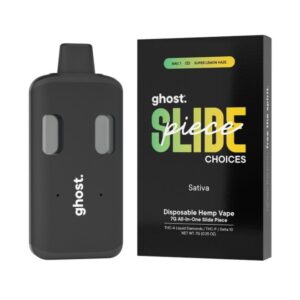 GHOST SLIDE PIECE CHOICES THCA LIQUID DIAMONDS + THCP + D10 7GM DISPO 5CT/ BOX GHOST SLIDE PIECE CHOICES THCA LIQUID DIAMONDS + THCP + D10 7GM DISPO 5CT/ BOX