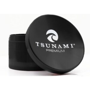 GRTSUNAMI100MM12 TSUNAMI DRY HERB CAVED SUNKEN TOP 100MM GRINDER