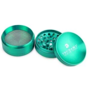 GRTSUNAMI63MM1 TSUNAMI DRY HERB CAVED SUNKEN TOP 63MM GRINDER
