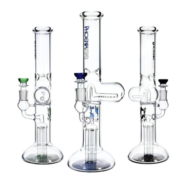 14'' PHOENIX STAR GLASS WATER PIPE