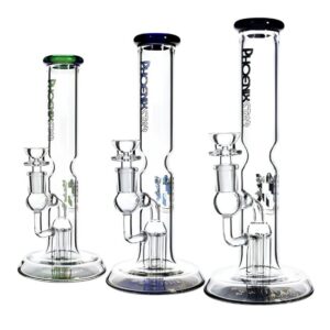 10.5” PHOENIXSTAR GLASS FIVE ARMS PERC WATER PIPE 10.5'' PHOENIXSTAR GLASS FIVE ARMS PERC WATER PIPE