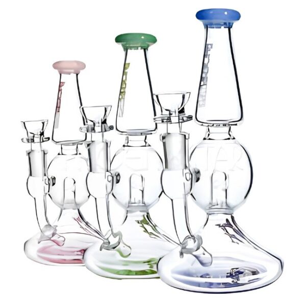 8'' PHOENIXSTAR GLASS FANCY DESIGN WATER PIPE