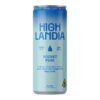 HIGHLANDIA SPARKLING SOCIAL ELIXIR DRINK 50MG THC + 2MG CBD (12OZ 355ML/ CAN) 4CT/ BOX