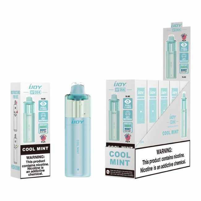 IJOY XP 5% DISPOSABLE VAPE (80ML) 35K PUFFS 5CT/ BOX (BUILT IN USA)