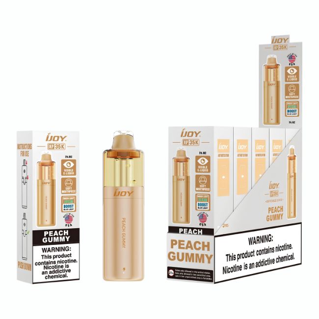 IJOY XP 5% DISPOSABLE VAPE (80ML) 35K PUFFS 5CT/ BOX (BUILT IN USA)