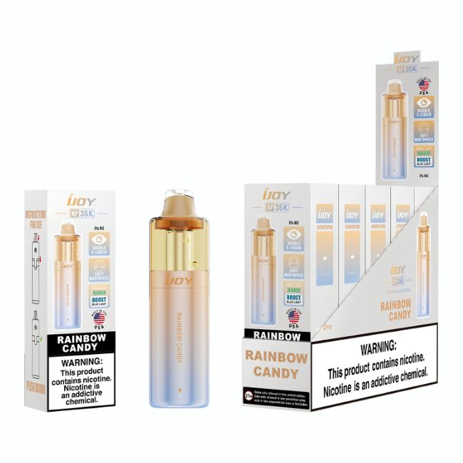 IJOY XP 5% DISPOSABLE VAPE (80ML) 35K PUFFS 5CT/ BOX (BUILT IN USA)