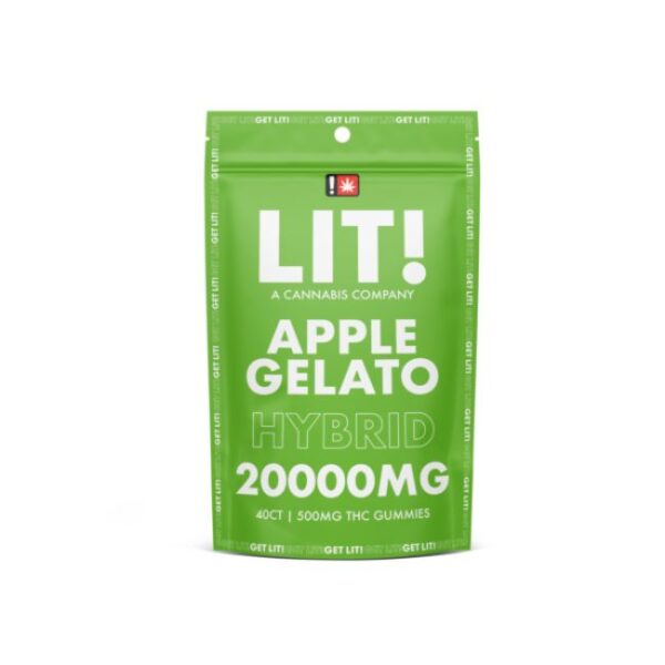LIT THC 20'000MG GUMMIES 40CT/ BAG
