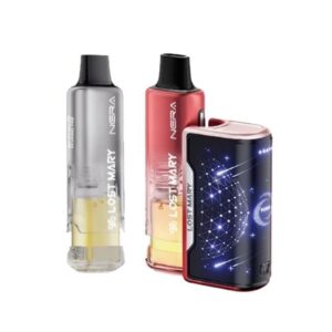 LOSTMARYNDTC01 LOST MARY NERA 5% DISPOSABLE KIT + 2POD (120ML) 70K PUFFS 5CT/ BOX (TEXAS COMPLIANT)