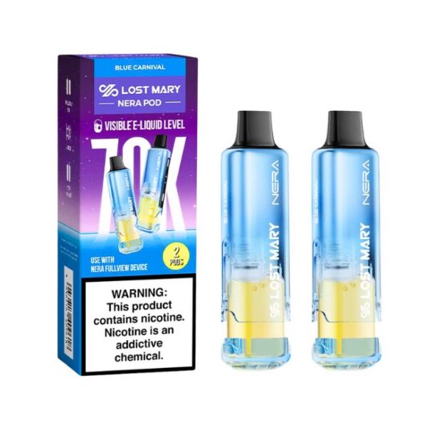 LOST MARY NERA 5% DISPOSABLE POD (120ML) 70K PUFFS 2CT 5PK/ BOX (TEXAS COMPLIANT)