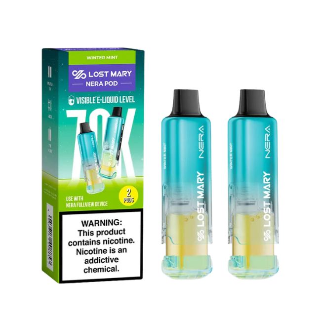 LOST MARY NERA 5% DISPOSABLE POD (120ML) 70K PUFFS 2CT 5PK/ BOX (TEXAS COMPLIANT)