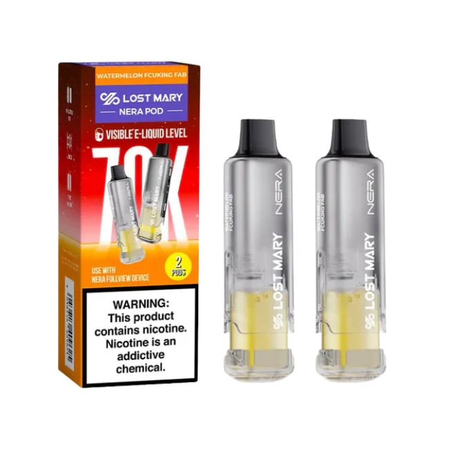 LOST MARY NERA 5% DISPOSABLE POD (120ML) 70K PUFFS 2CT 5PK/ BOX (TEXAS COMPLIANT)