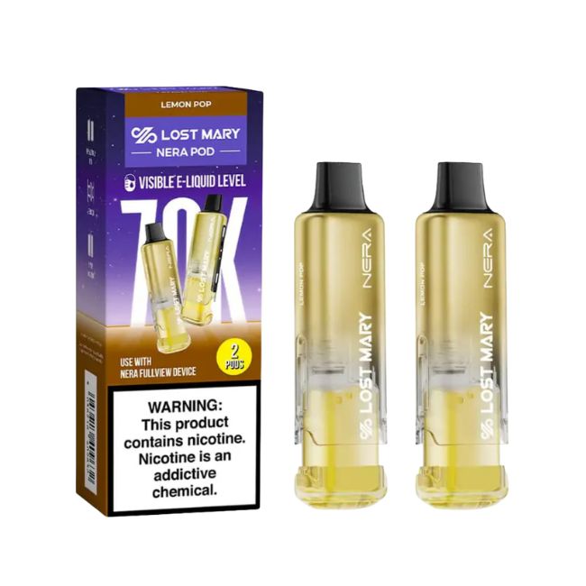 LOST MARY NERA 5% DISPOSABLE POD (120ML) 70K PUFFS 2CT 5PK/ BOX (TEXAS COMPLIANT)