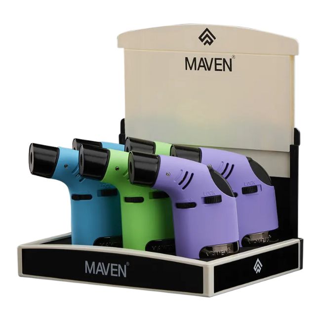 MAVEN TUSK WINDPROOF TORCH LIGHTER 6CT/ BOX