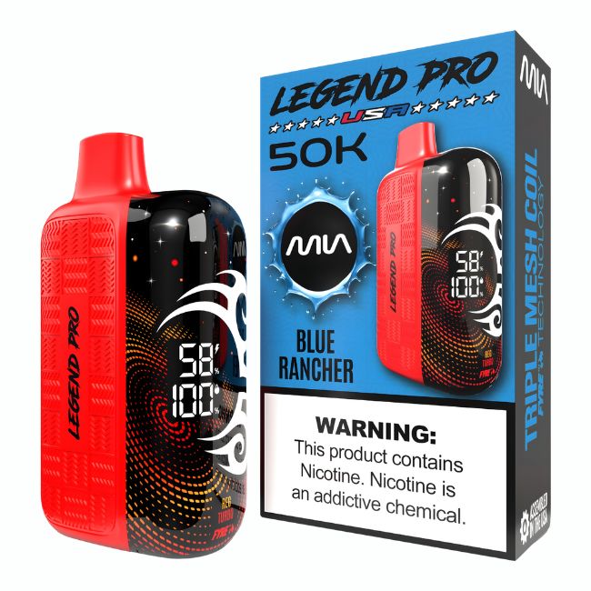 MIA LEGEND PRO 5% DISPOSABLE (125ML) 50K PUFFS 5CT/ BOX (MADE IN USA)