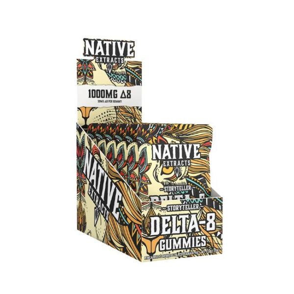 NATIVE EXTRACTS BLEND 1000MG GUMMIES 20PK 6CT/ BOX
