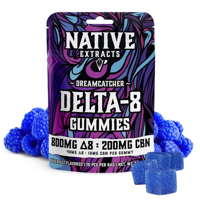 NATIVE EXTRACTS BLEND 1000MG GUMMIES 20PK 6CT/ BOX