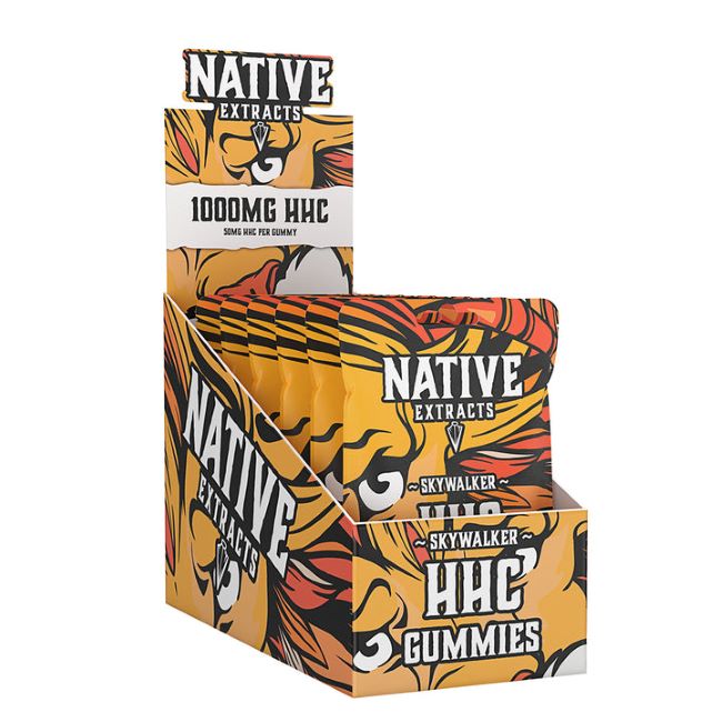 NATIVE EXTRACTS BLEND 1000MG GUMMIES 20PK 6CT/ BOX