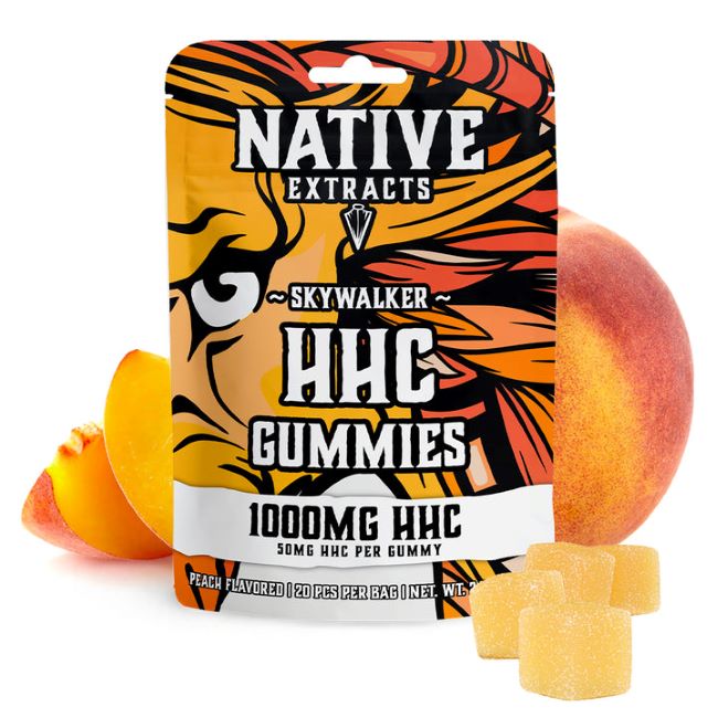 NATIVE EXTRACTS BLEND 1000MG GUMMIES 20PK 6CT/ BOX