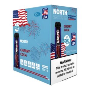 NORTH 5% FREEDOM EDITION DISPOSABLE (100ML) 5K PUFFS 10CT/ BOX (BUILT IN USA) NORTH 5% FREEDOM EDITION DISPOSABLE (100ML) 5K PUFFS 10CT/ BOX (BUILT IN USA)