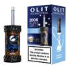 OLIT HOOKALIT MEGA 3.5% DISPOSABLE (80ML) 200K PUFFS 1CT/BOX (BUILT IN USA)