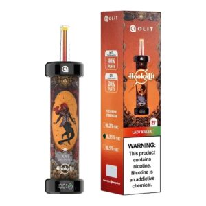 OLIT HOOKALIT 3.5% DISPOSABLE (200ML) 40K PUFFS 5CT/BOX (BUILT IN USA)