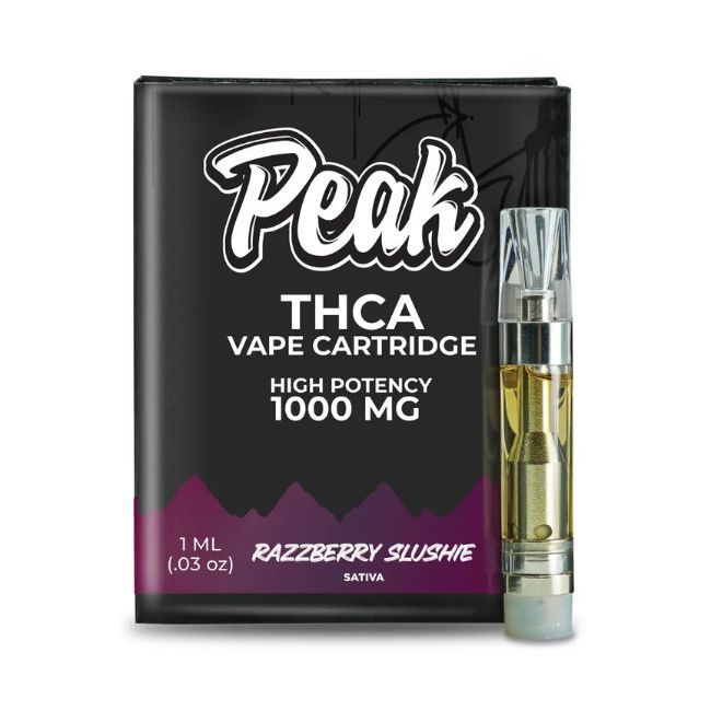 PEAK THCA HIGH POTENCY 1GM VAPE CART 10CT/ BOX