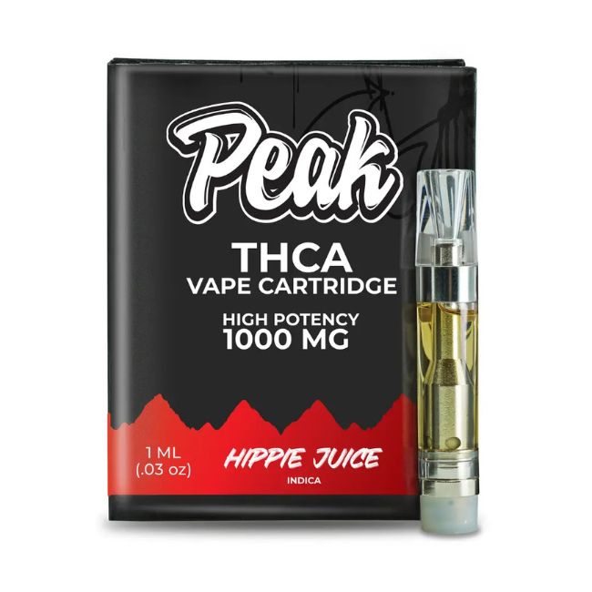 PEAK THCA HIGH POTENCY 1GM VAPE CART 10CT/ BOX