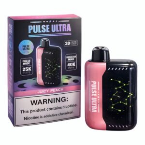 PU40KDIS002 PULSE ULTRA 5% DISPOSABLE (90ML) PUL. MODE 25K & REG. MODE 40K PUFFS 5CT/ BOX (TEXAS COMPLIANT)