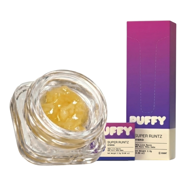 PUFFY THCA LIVE RESIN 2.5GM DABS 5CT/ BOX