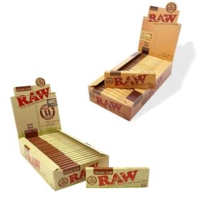 RAW 1 1/4 SIZE PAPER 24 PER BOX RAW 1 1/4 SIZE PAPER 24 PER BOX
