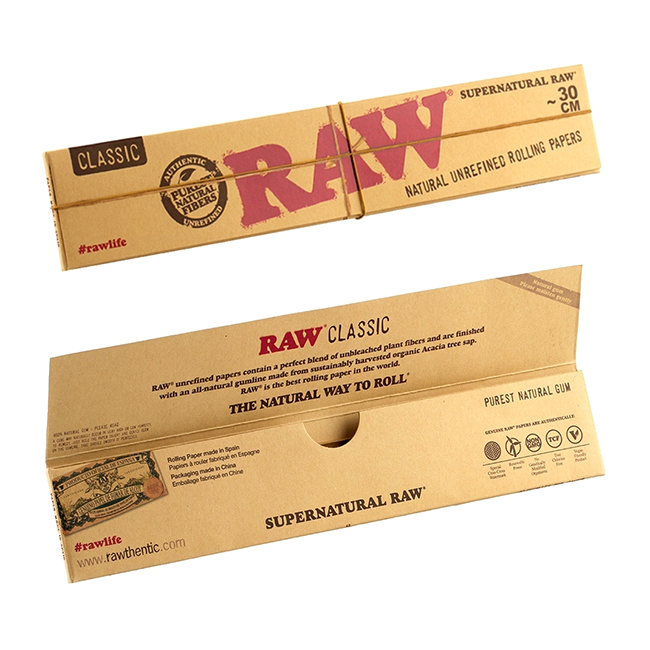 RAW CLASSIC SUPERNATURAL PAPER (12INCH) 30CM 20CT/ BOX