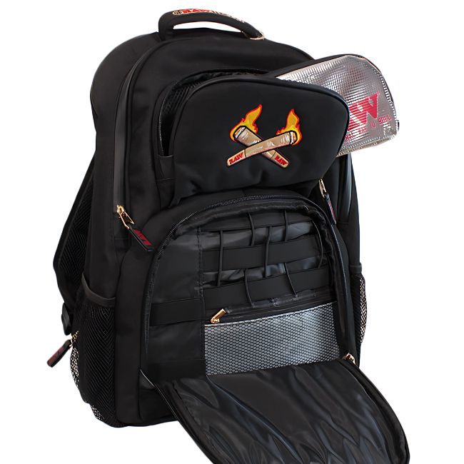 RAW LIFE 247 SMELL PROOF FULL SIZE BACK PACK