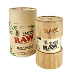 RAW BAMBOO SIX SHOOTER CONE LOADER